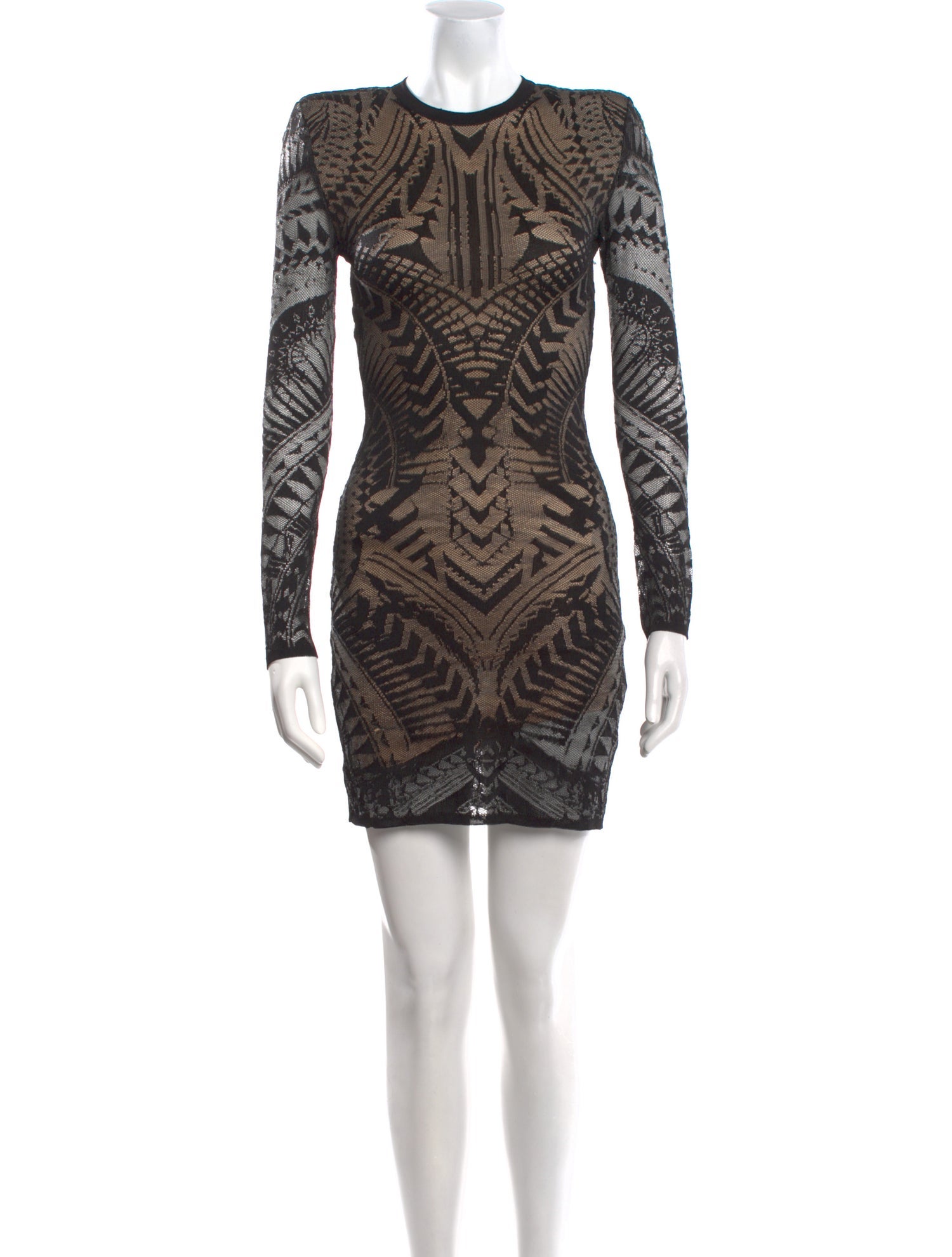 Balmain Lace Mini Dress