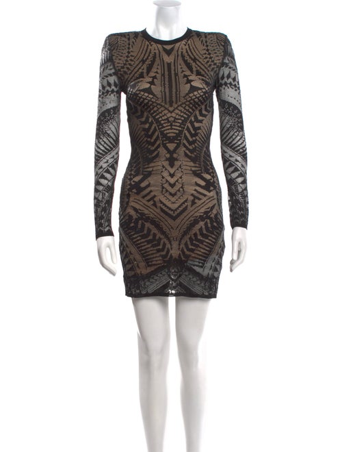 Balmain Lace Mini Dress