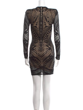 Balmain Lace Mini Dress