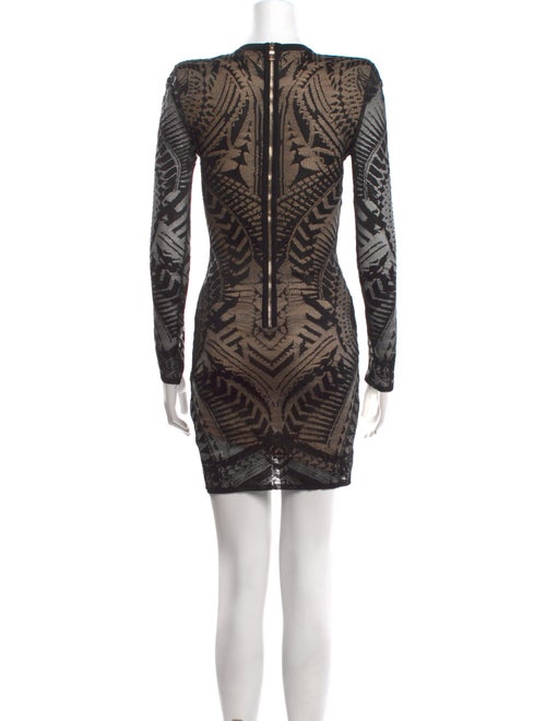Balmain Lace Mini Dress