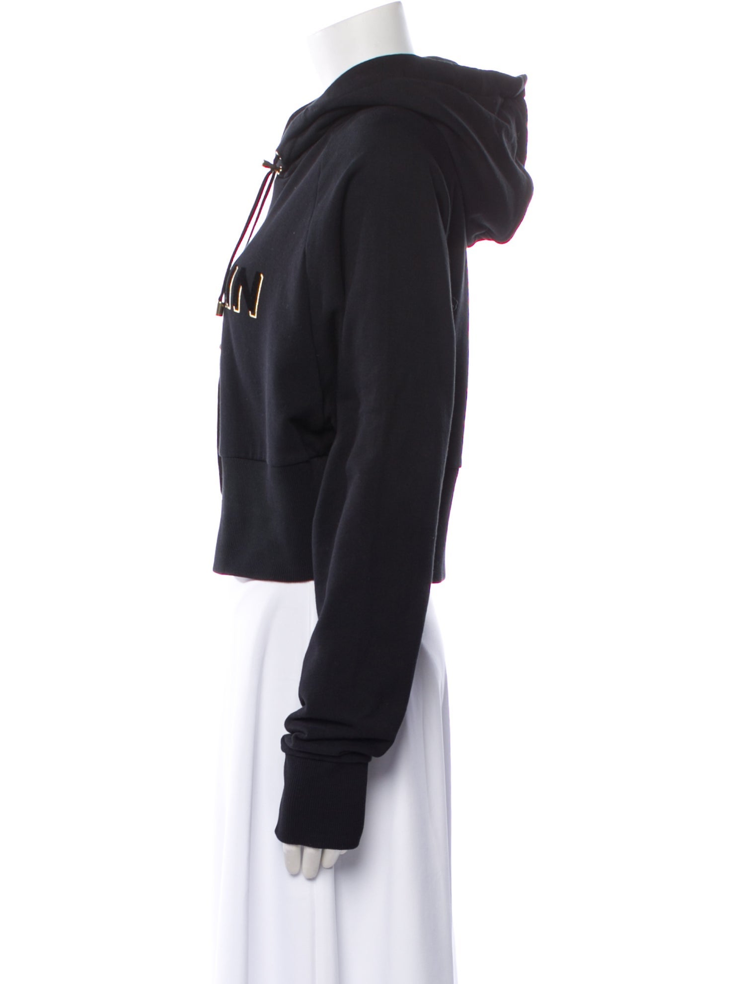 Balmain Graphic Print Crew Neck Sweatshirt