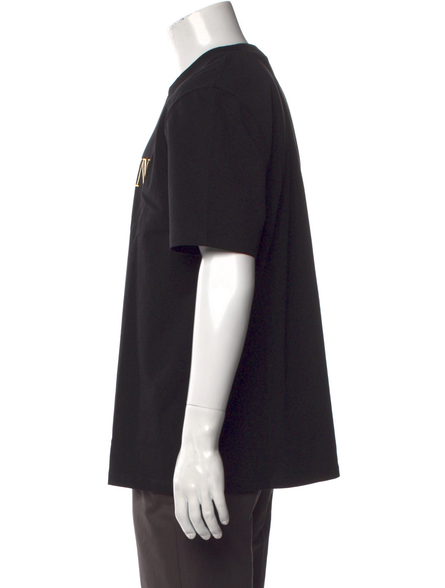 Balmain Signature Logo Graphic Print T-Shirt w/ Tags