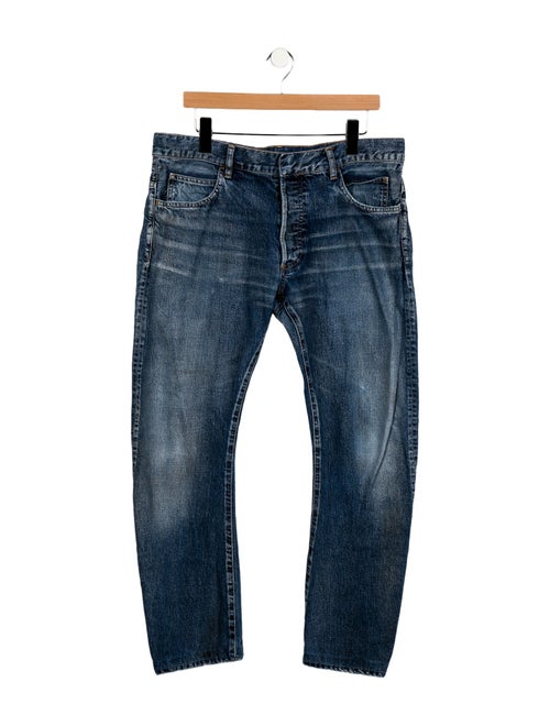 Balmain Mid-Rise Straight Leg Jeans