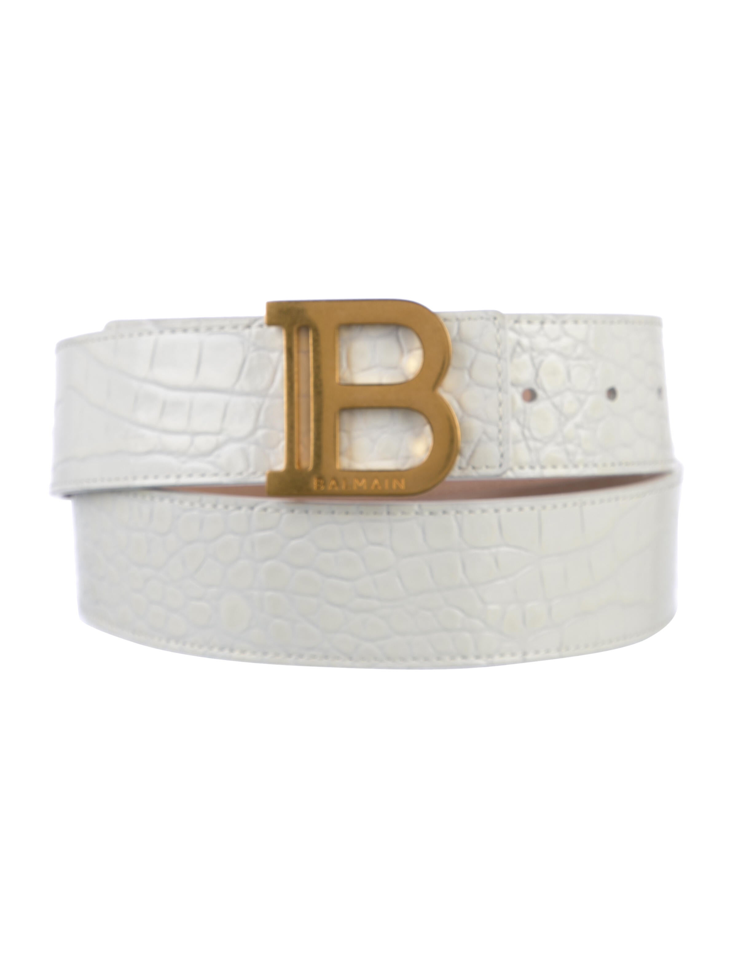 Balmain Leather Belt w/ Tags