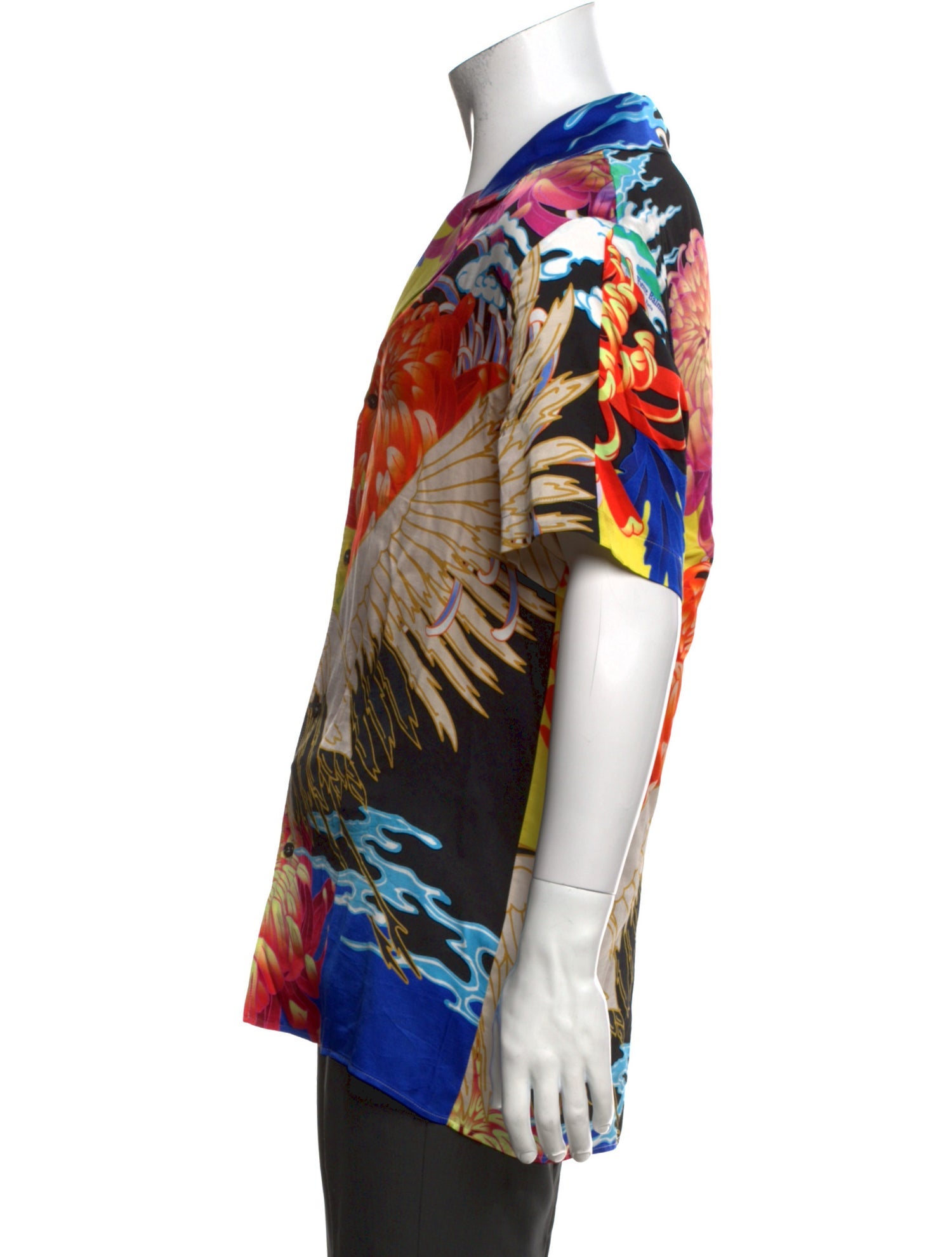 Balmain Printed Short Sleeve Shirt