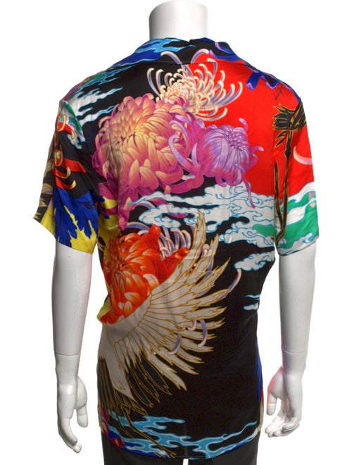 Balmain Printed Short Sleeve Shirt