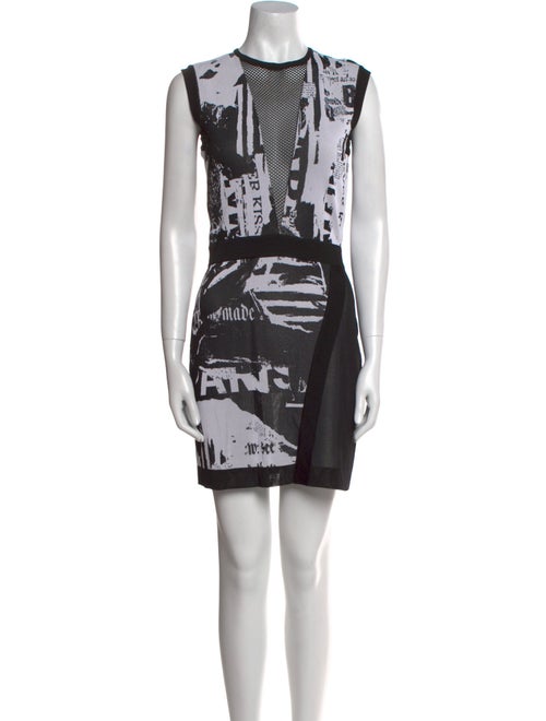 Balmain Printed Mini Dress