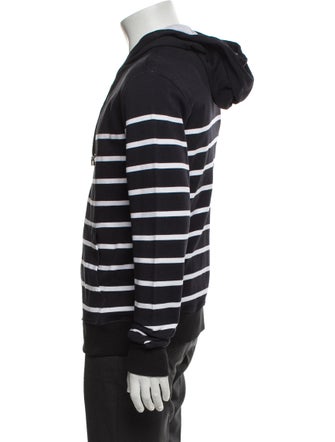 Balmain Striped Bomber Jacket