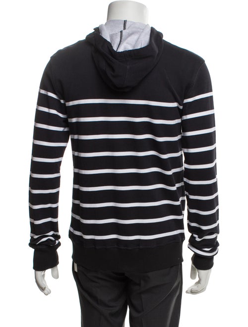 Balmain Striped Bomber Jacket