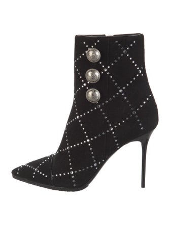 Balmain Suede Boots