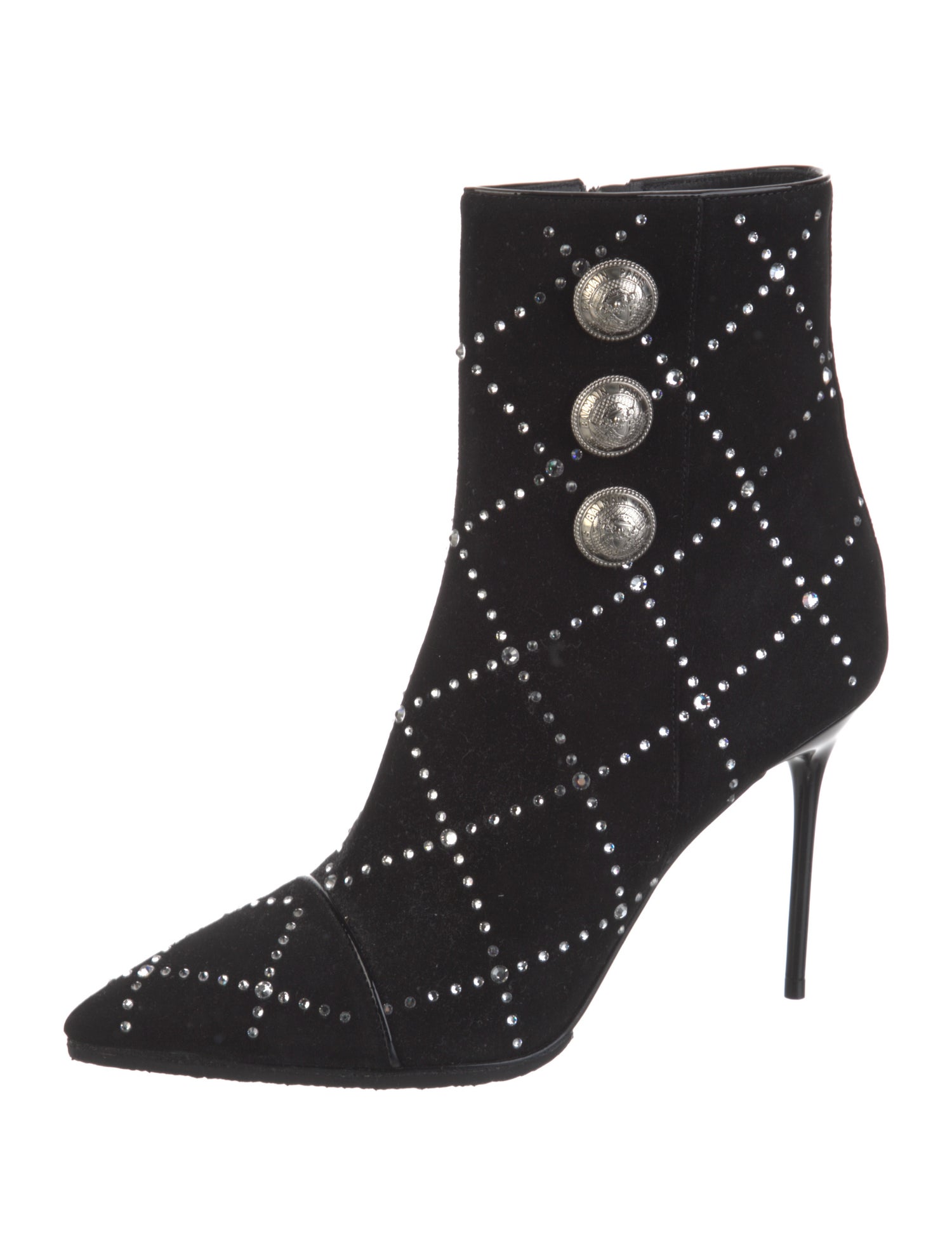 Balmain Suede Boots