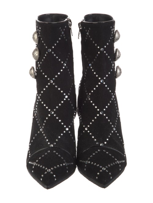 Balmain Suede Boots