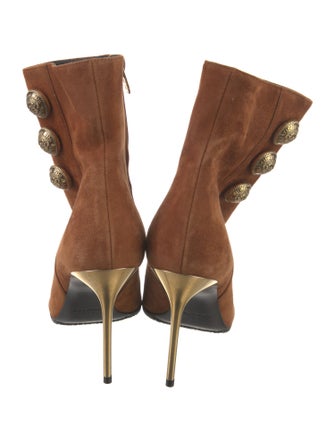 Balmain Suede Boots