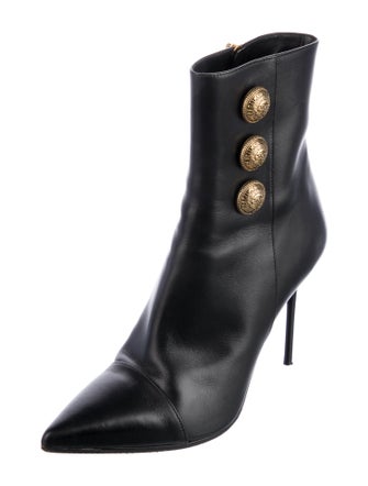 Balmain Leather Boots
