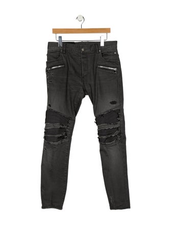 Balmain Moto Jeans
