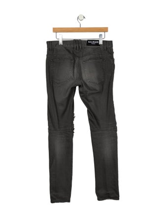Balmain Moto Jeans