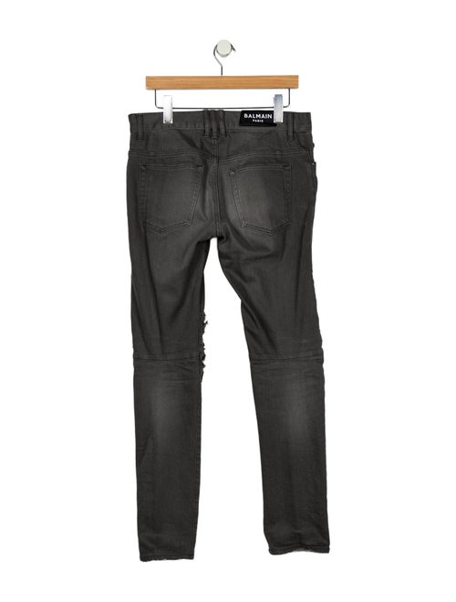 Balmain Moto Jeans