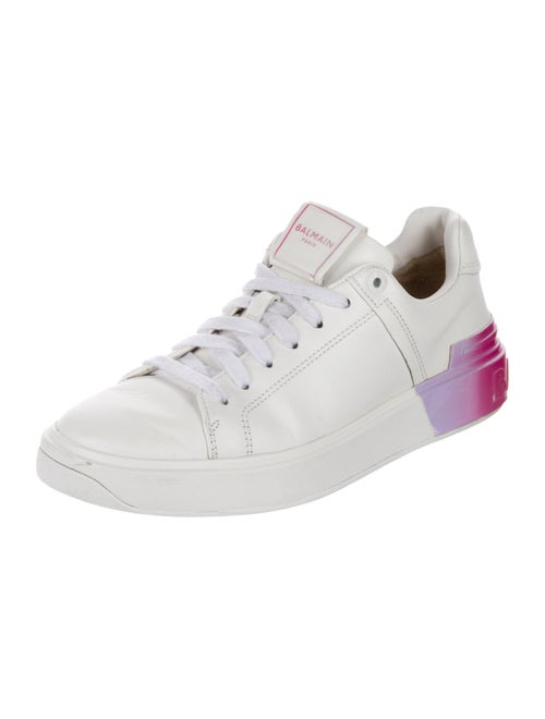 Balmain Leather Sneakers