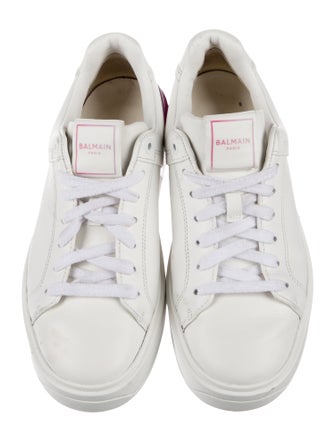 Balmain Leather Sneakers