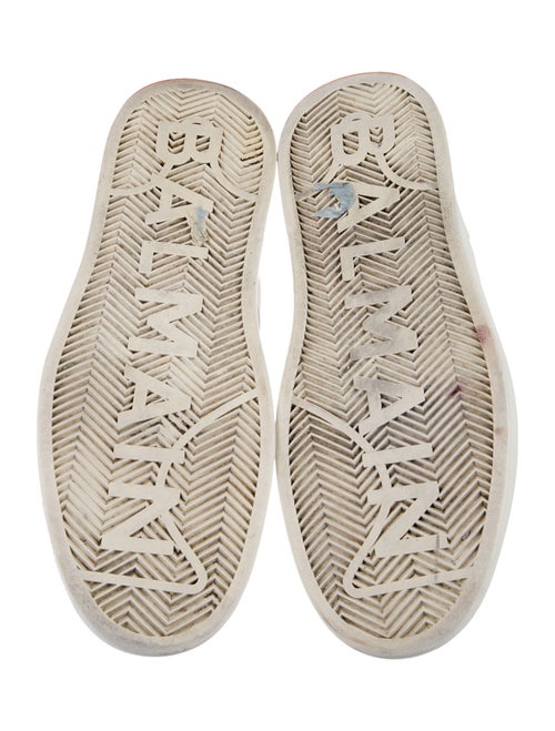Balmain Leather Sneakers
