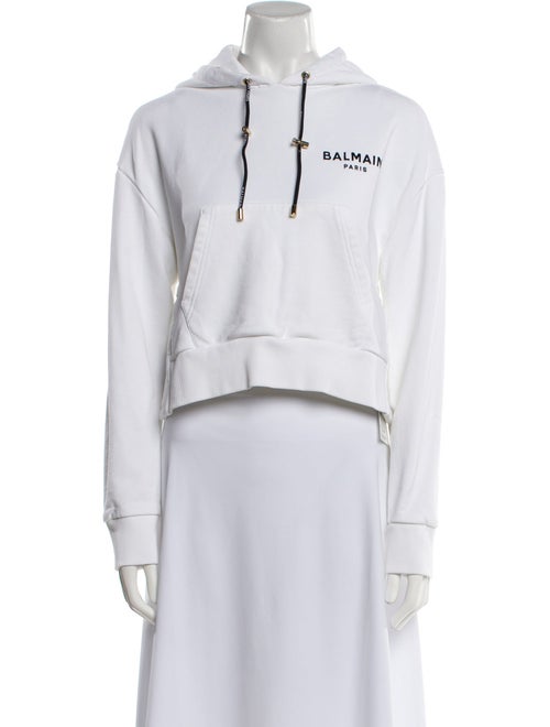 Balmain Crew Neck Long Sleeve Sweatshirt