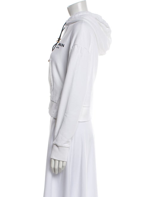 Balmain Crew Neck Long Sleeve Sweatshirt