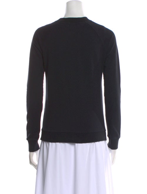 Balmain Graphic Print Crew Neck Sweatshirt