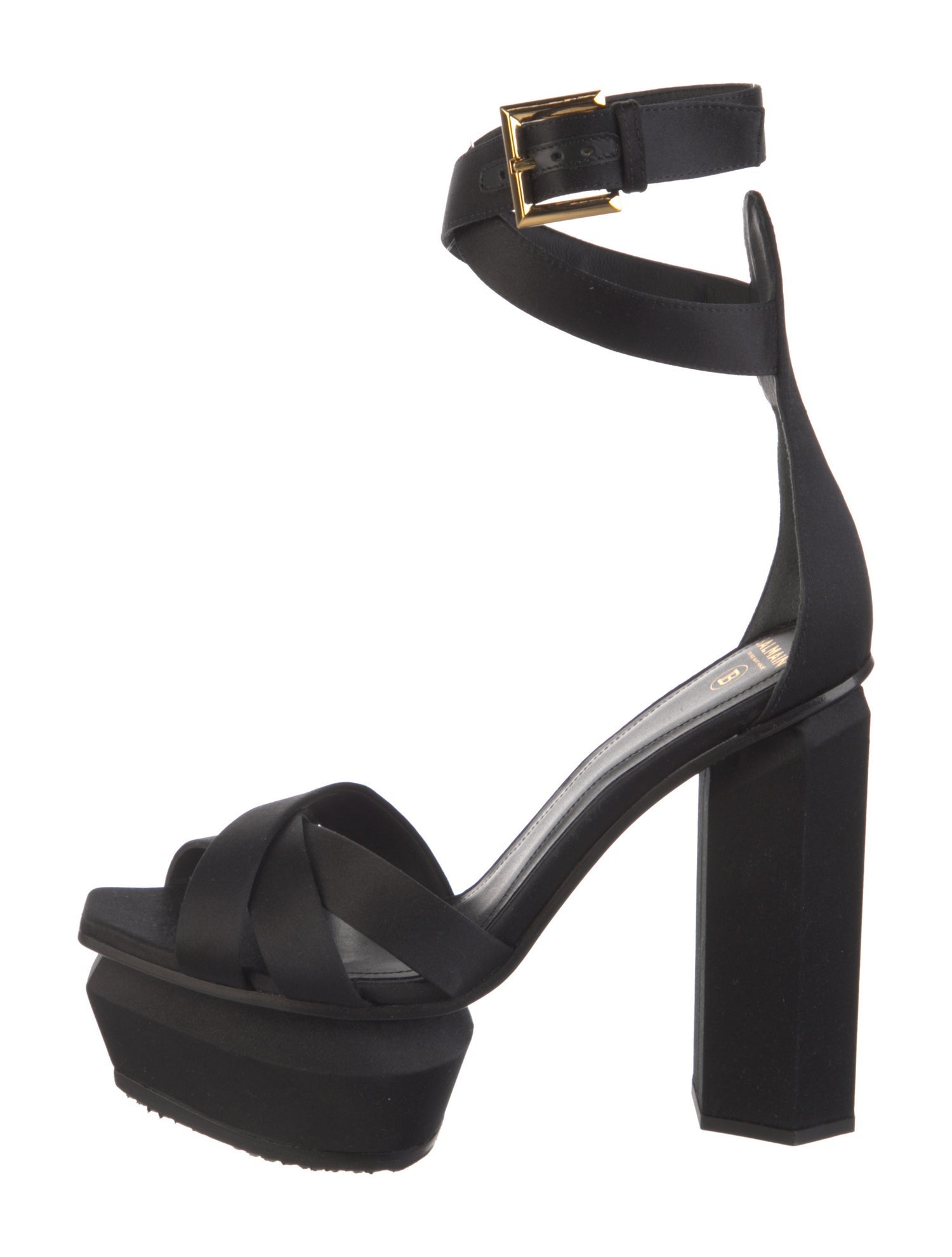 Balmain Satin Sandals