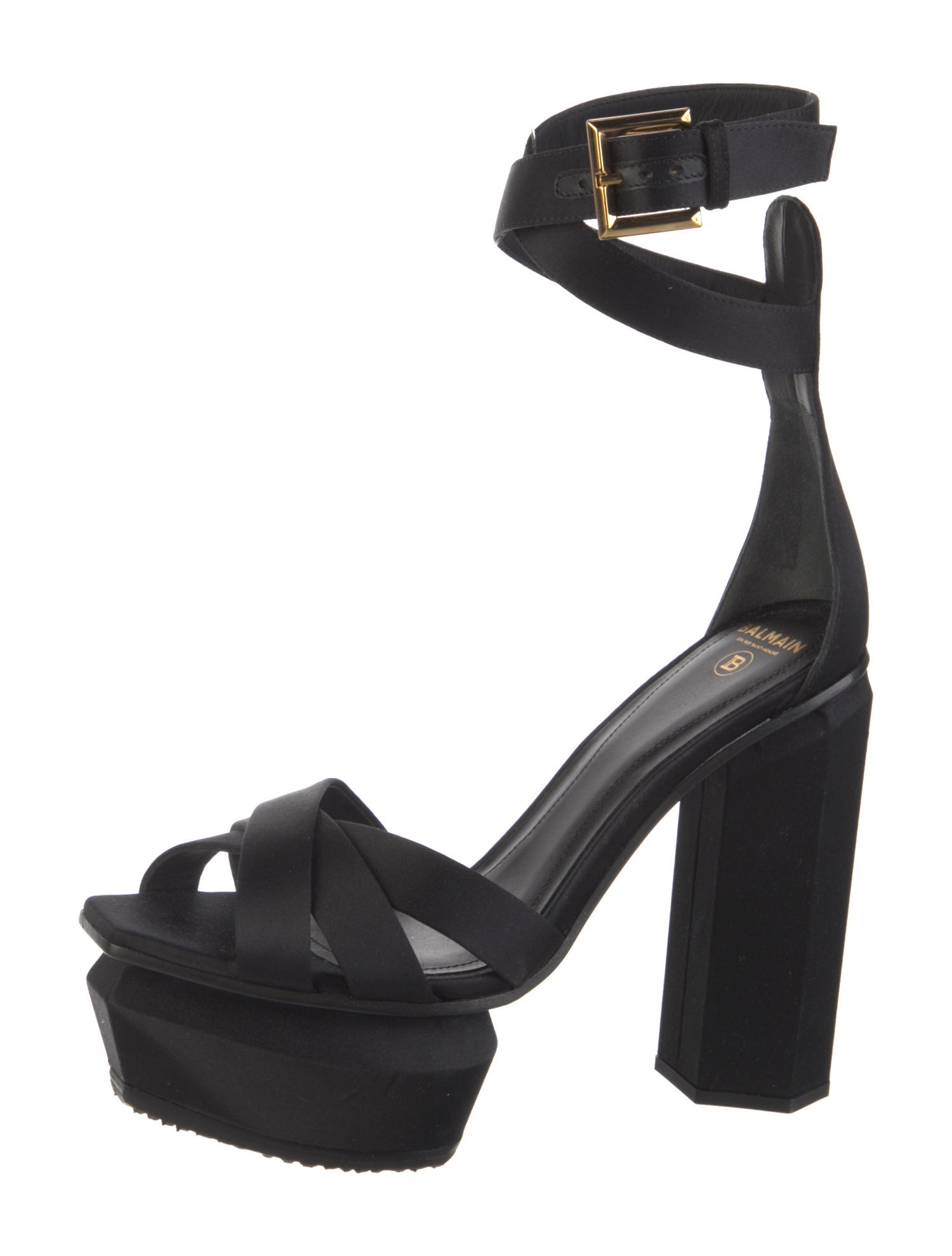 Balmain Satin Sandals