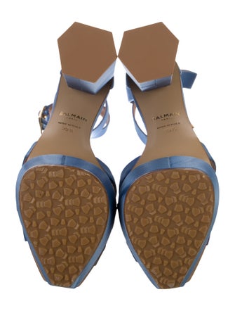 Balmain Leather Sandals