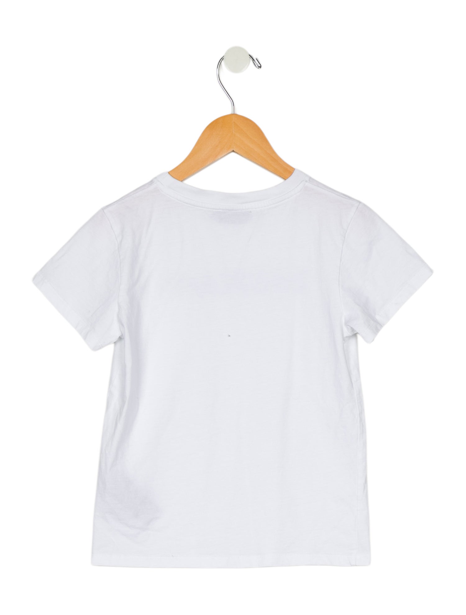 Balmain Girls' Embellished Short Sleeve T-Shirt