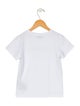 Balmain Girls' Embellished Short Sleeve T-Shirt
