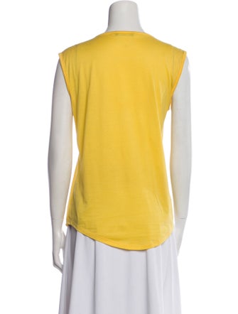 Balmain Graphic Print Scoop Neck T-Shirt