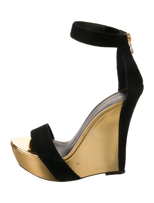 Balmain Suede Sandals