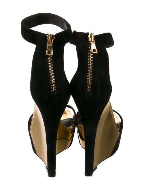 Balmain Suede Sandals