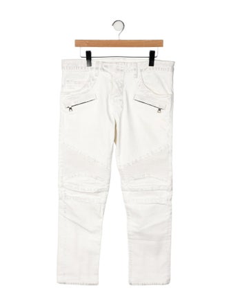 Balmain Moto Jeans