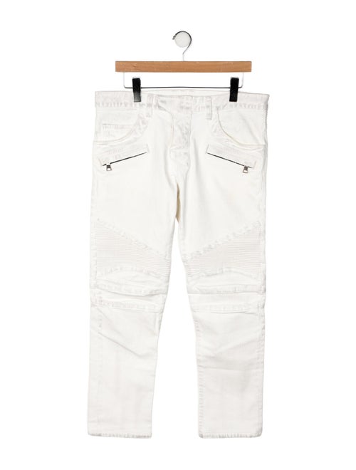 Balmain Moto Jeans