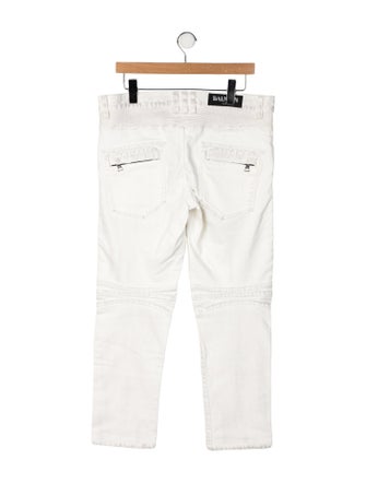 Balmain Moto Jeans