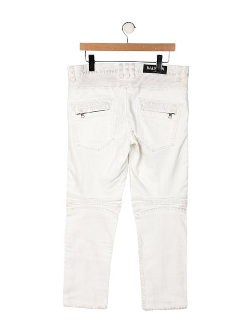 Balmain Moto Jeans