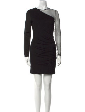 Balmain Crew Neck Mini Dress