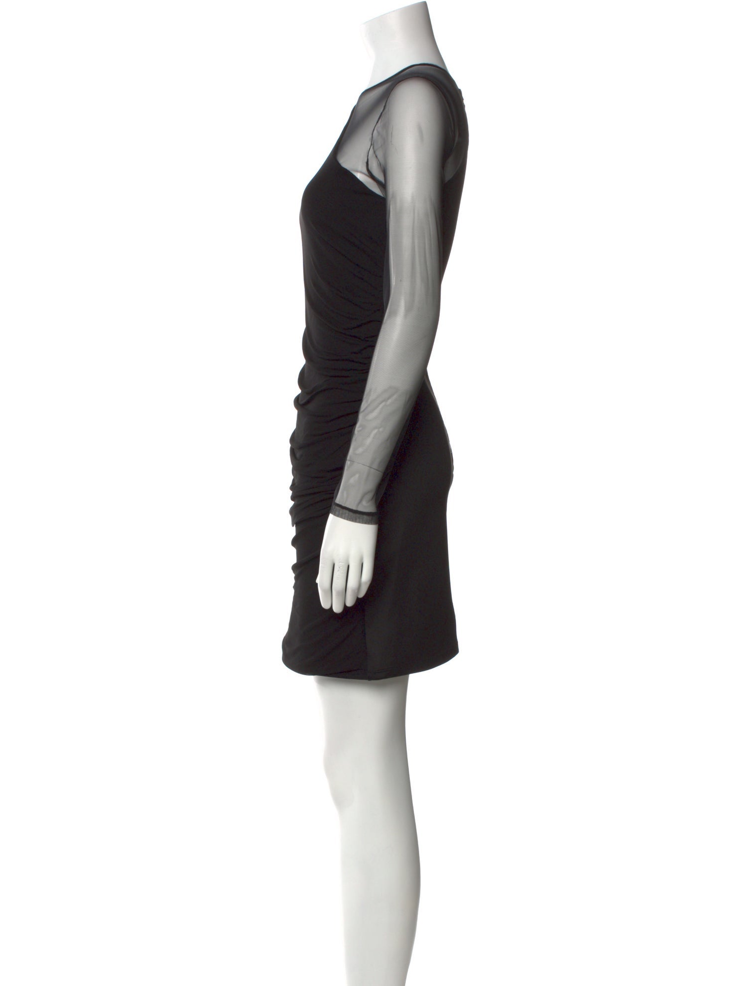 Balmain Crew Neck Mini Dress