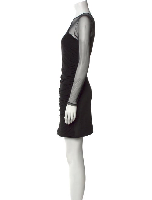 Balmain Crew Neck Mini Dress