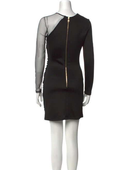 Balmain Crew Neck Mini Dress