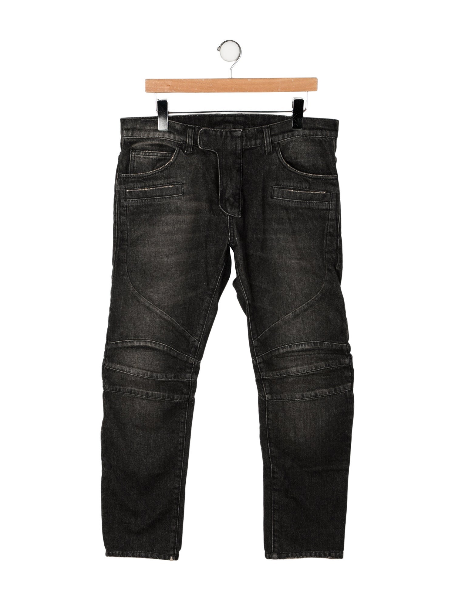 Balmain Moto Jeans