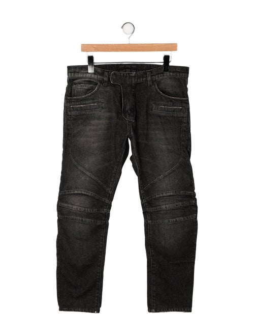 Balmain Moto Jeans