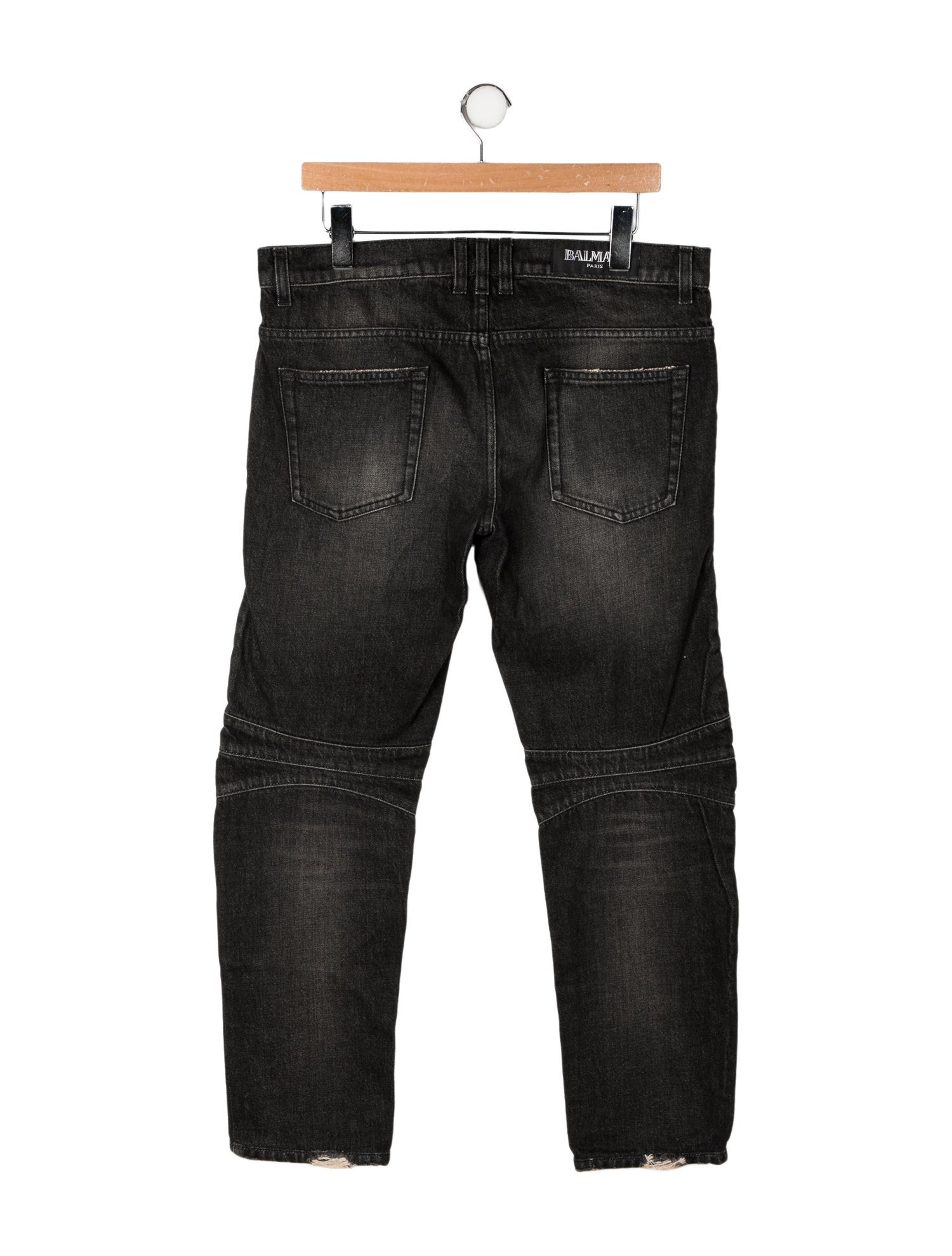 Balmain Moto Jeans