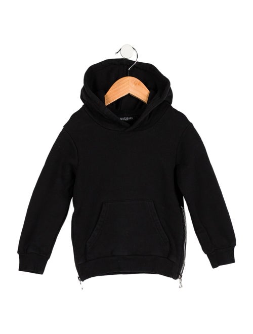 Balmain Boys' Solid Pullover Hoodie