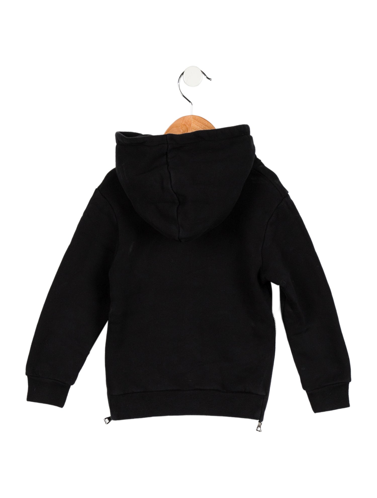 Balmain Boys' Solid Pullover Hoodie