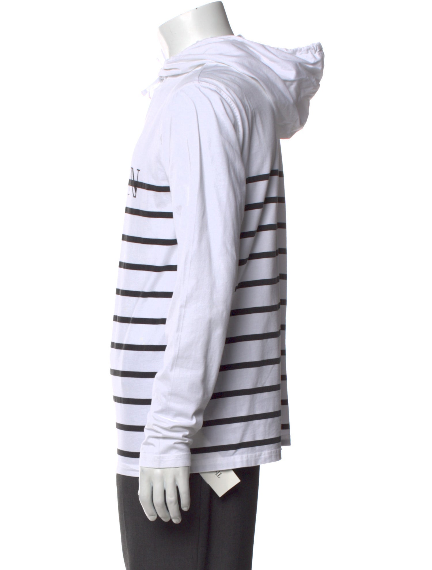 Balmain Graphic Print Crew Neck Hoodie