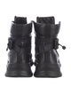 Balmain Leather Combat Boots